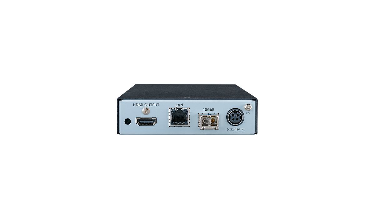 NJR-P01UF-R - 4K@60 HDMI Decoder Fiber model (SFP+ module sold separately)