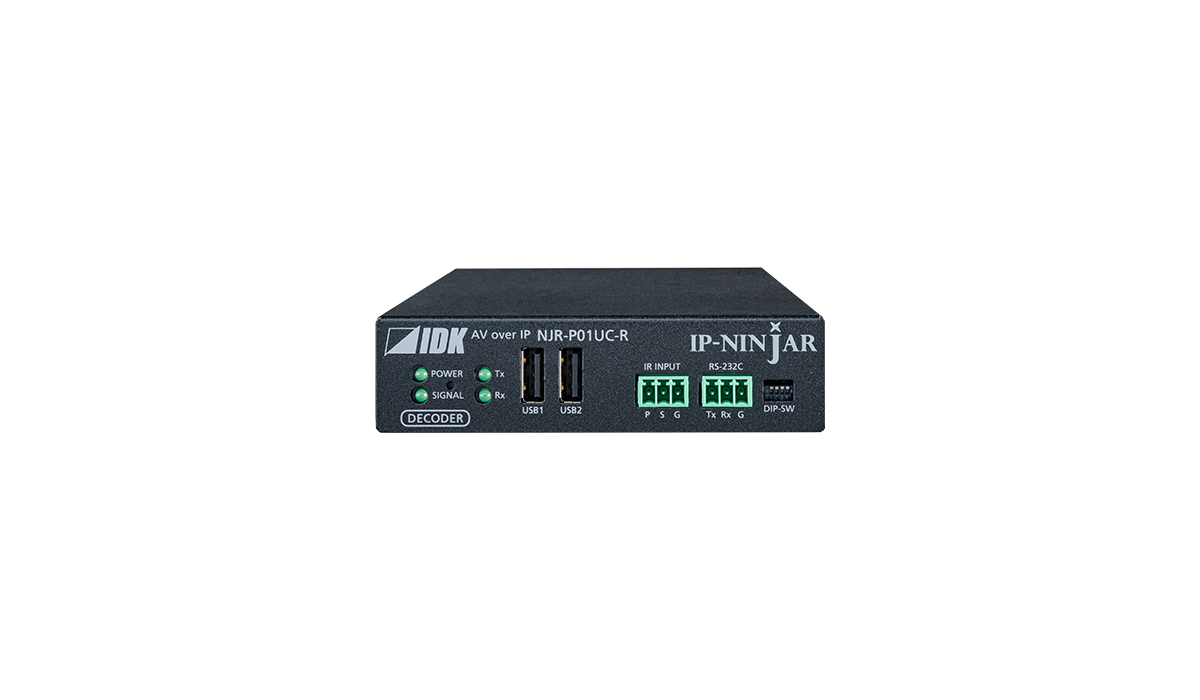 NJR-P01UC-R - 4K@60 HDMI Decoder CAT model