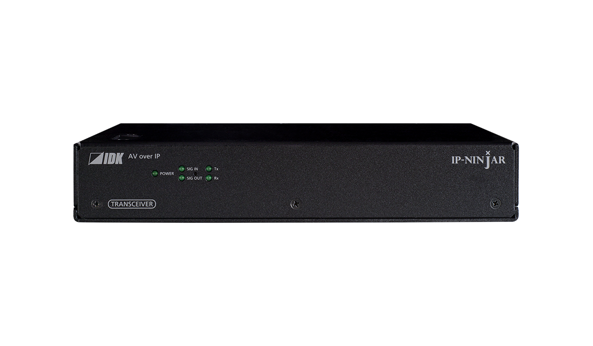 NJR-P01UFR-TR-SM - 4K@60 HDMI Transceiver Rugged Chassis model for Singlemode Fiber