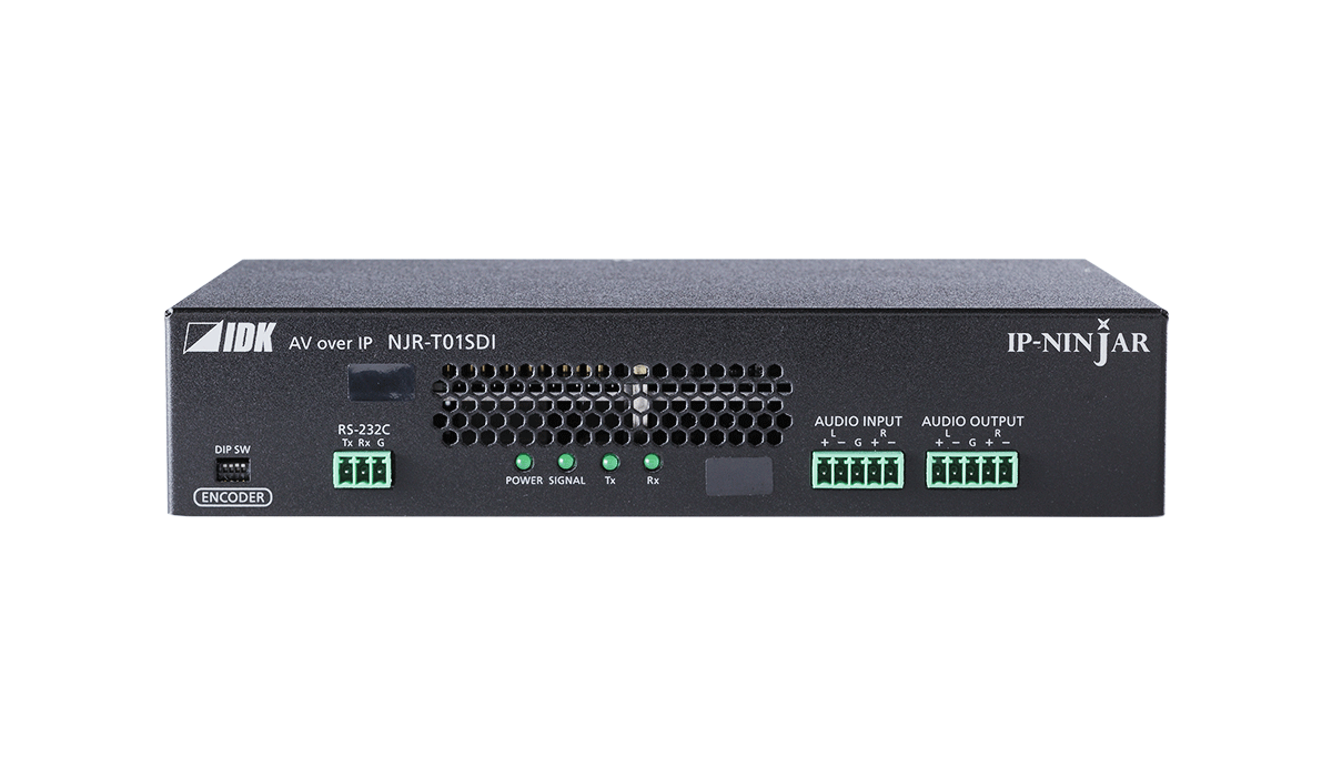 NJR-T01SDI - 3G/HD/SD-SDI Encoder (SFP+ module sold separately)