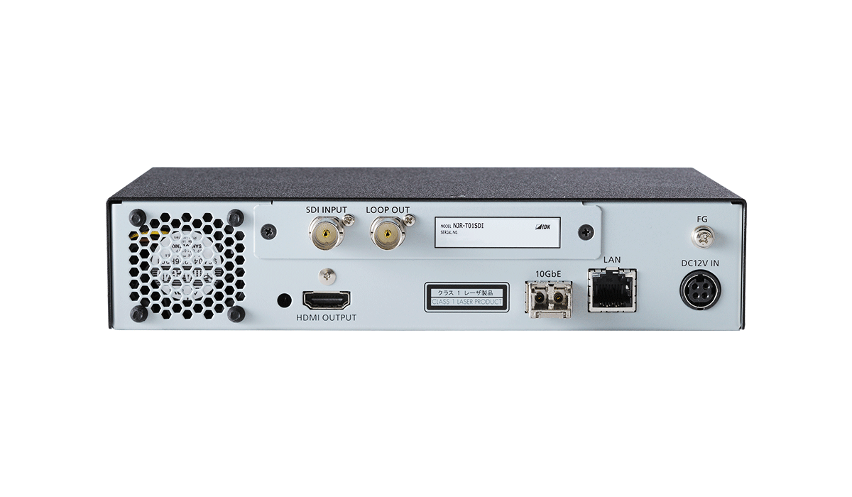 NJR-T01SDI - 3G/HD/SD-SDI Encoder (SFP+ module sold separately)