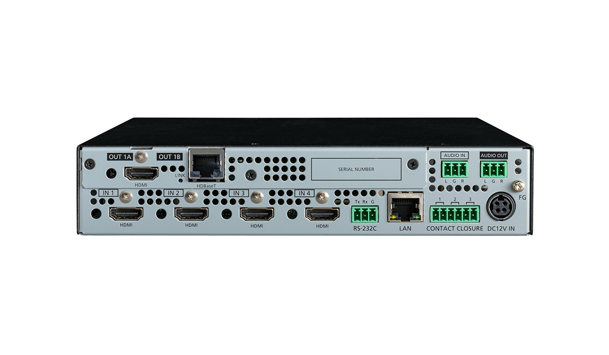 MSD-V41UT - 4K@60 Digital Multi Switcher with 4 Inputs and 1 Output HDBaseT Output model