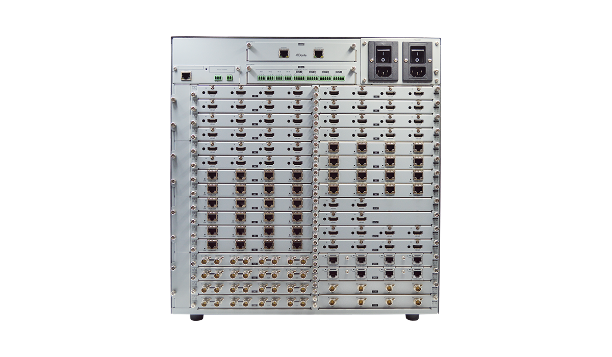 FDX-S64U - 4K@60 (4:2:0) Modular Matrix Switcher with 64 Inputs & 64 Outputs- Frame