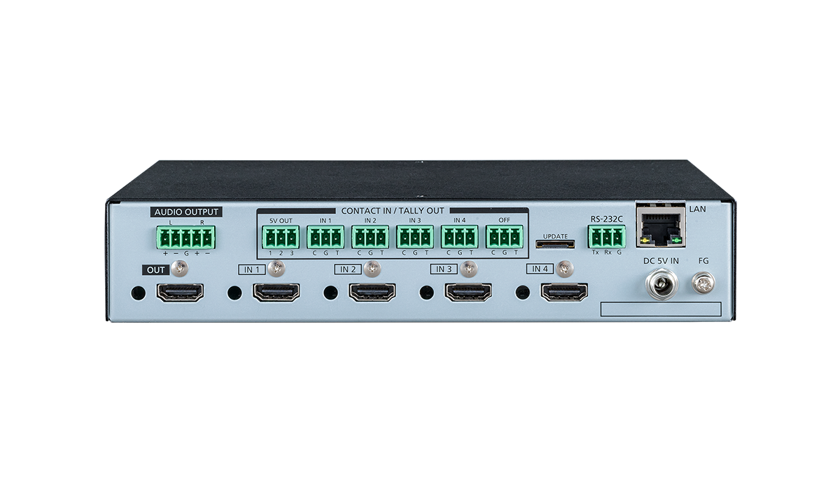 IMP-S41U - 4K@60 HDMI Switcher with 4 Inputs & 1 Output