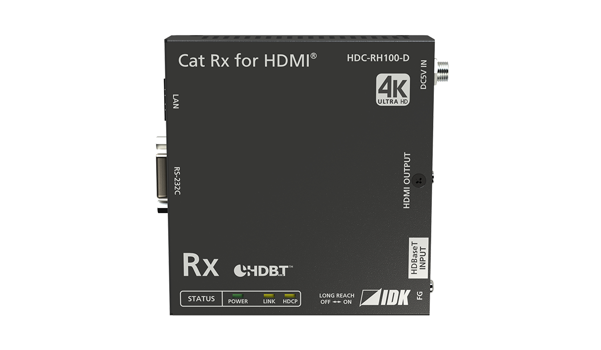 HDC-RH100-D, 4K@60 HDBaseT Receiver