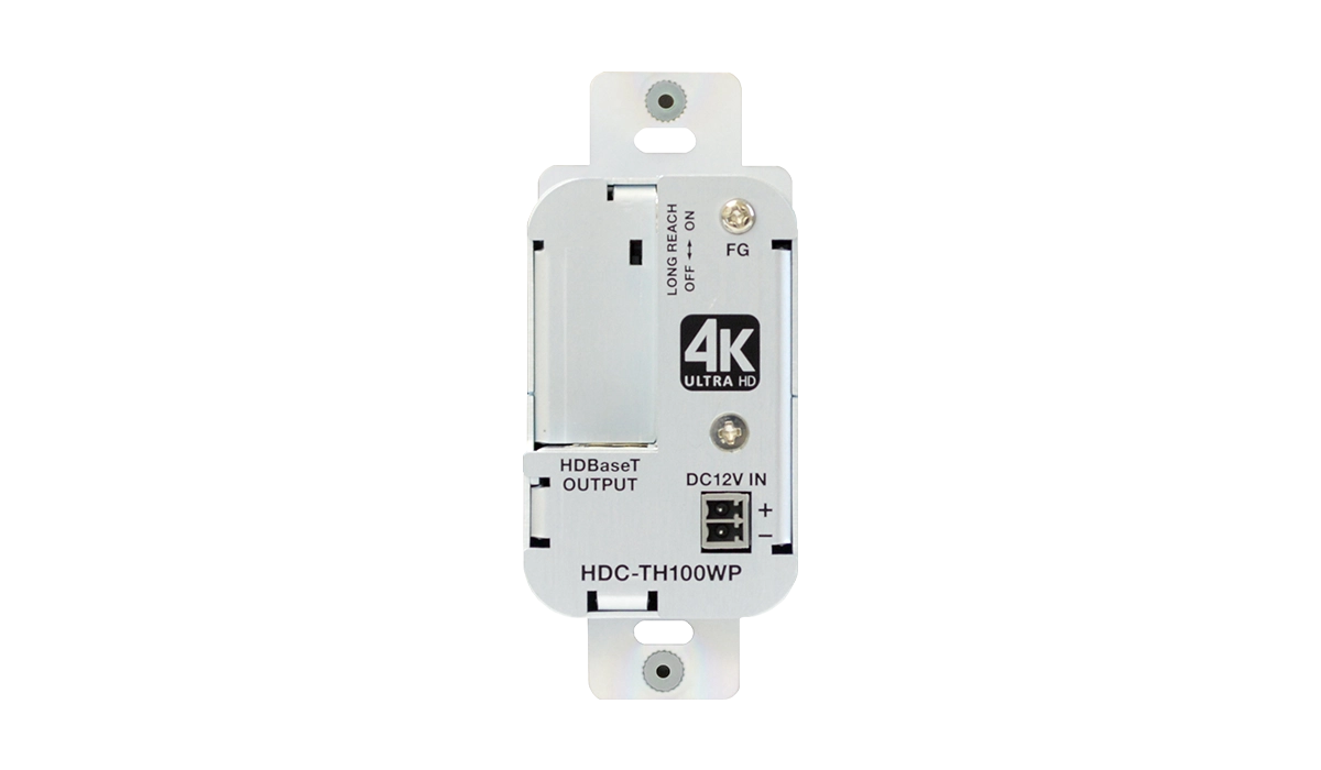 HDC-TH100WP - 4K@60 Wallplate HDBaseT Transmitter-USA model
