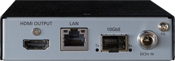 NJR-L01UF-R, 4K@60 HDMI Decoder Fiber model (SFP+ module sold separately)