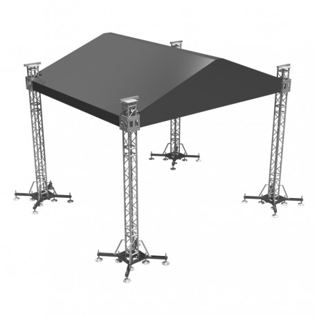 [Roof GR40 8x6, ALT44, AL44 with PA Wings] Gable Roof - GR