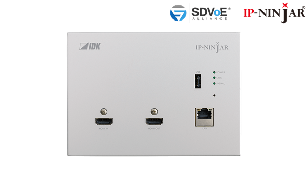 [NJR-P01UCW-T] NJR-P01UCW-T - 4K@60 Wallplate HDMI Encoder CAT model (White)