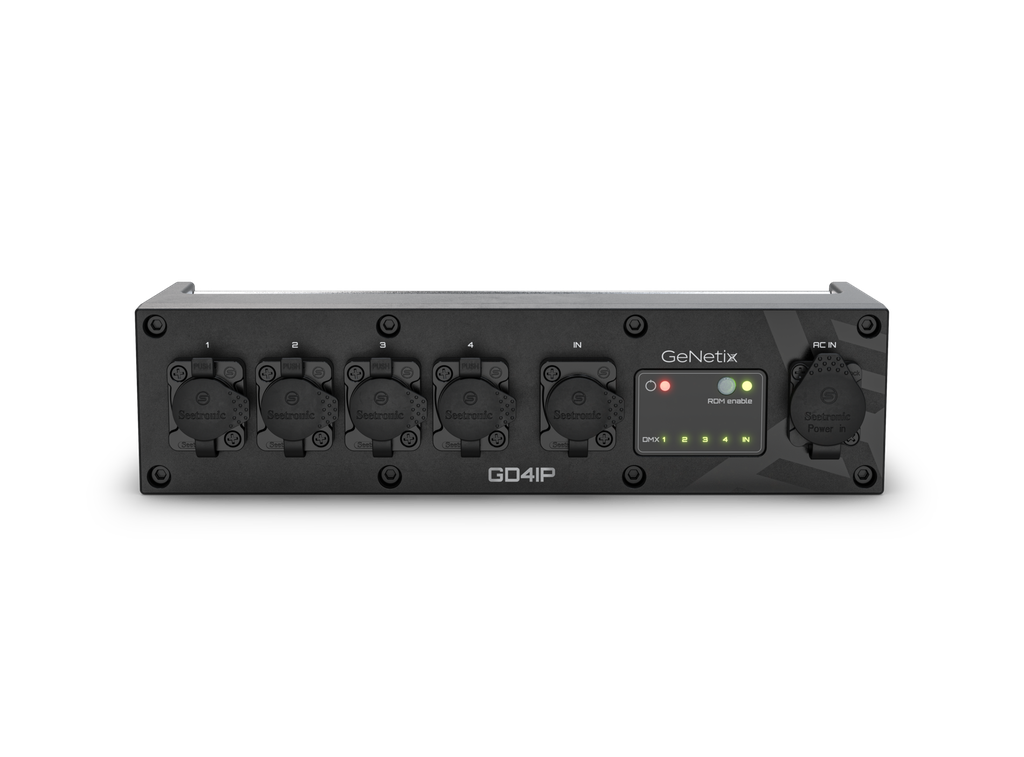 GeNetix GD4IP 4 Port DMX Splitter