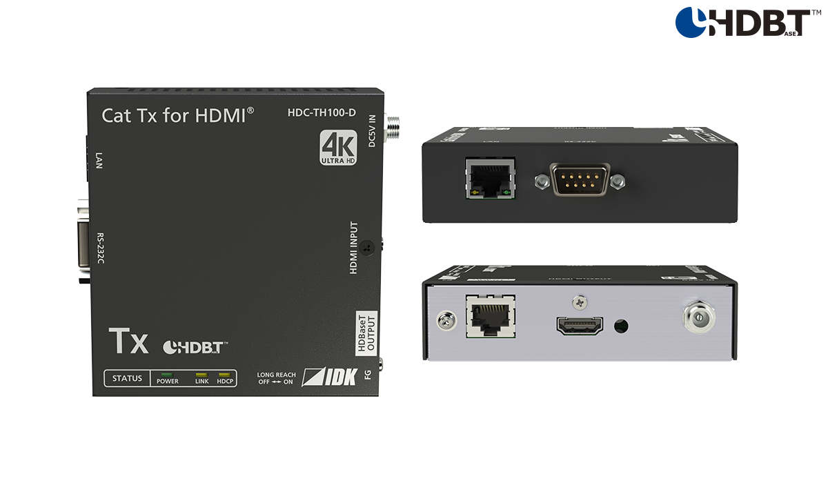 HDC-TH100-D, 4K@60 HDBaseT Transmitter