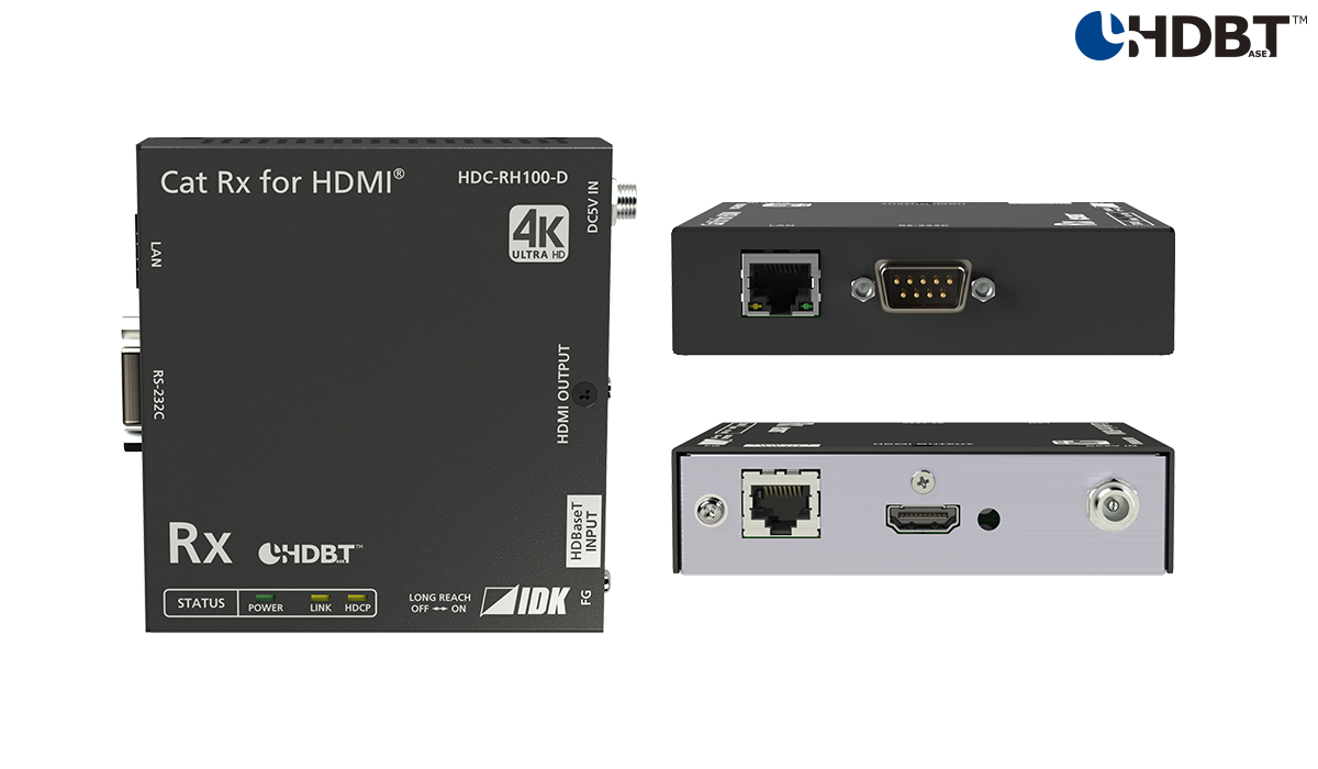 HDC-RH100-D, 4K@60 HDBaseT Receiver