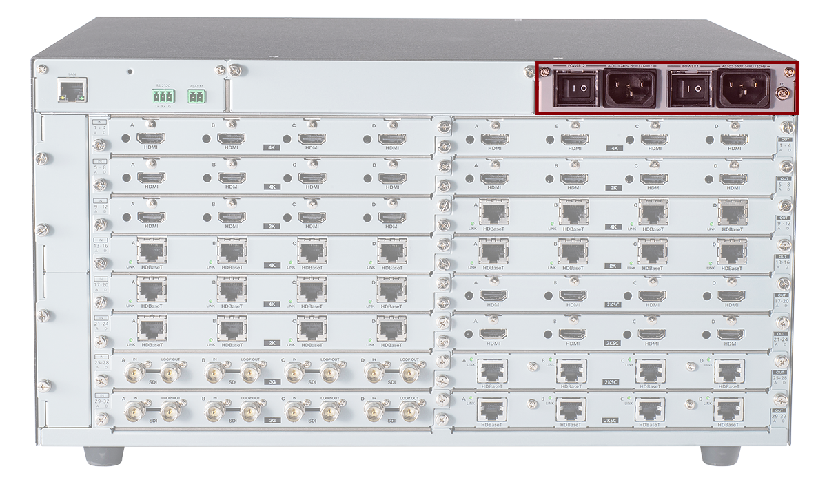 FDX-SRP08, FDX-S Redundant Power Supply Unit for FDX-S08/S08U