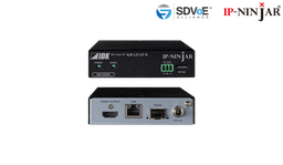 NJR-L01UF-R, 4K@60 HDMI Decoder Fiber model (SFP+ module sold separately)