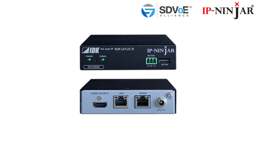 NJR-L01UC-R - 4K@60 HDMI Decoder CAT model