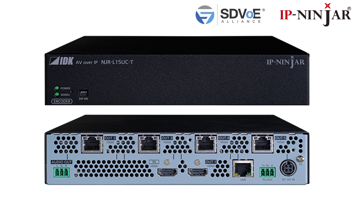 NJR-L15UC-T - 4K@60 HDMI Encoder with 1 Input and 5 Outputs