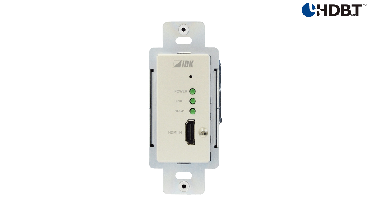 HDC-TH100WP - 4K@60 Wallplate HDBaseT Transmitter-USA model