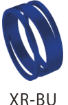 XLR color ring Blue